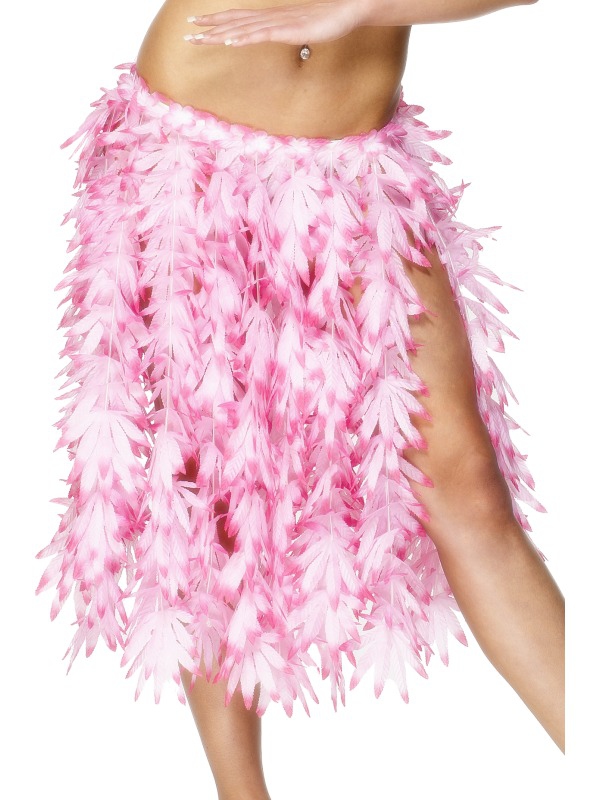Havajská párty - Havajská sukně růžové lístky