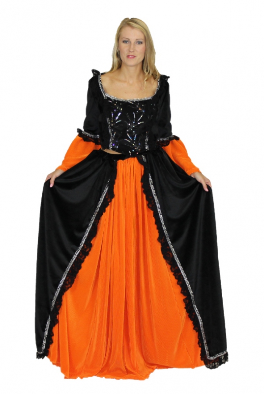 Princezny-Víly - Dámský kostým Černá princezna
