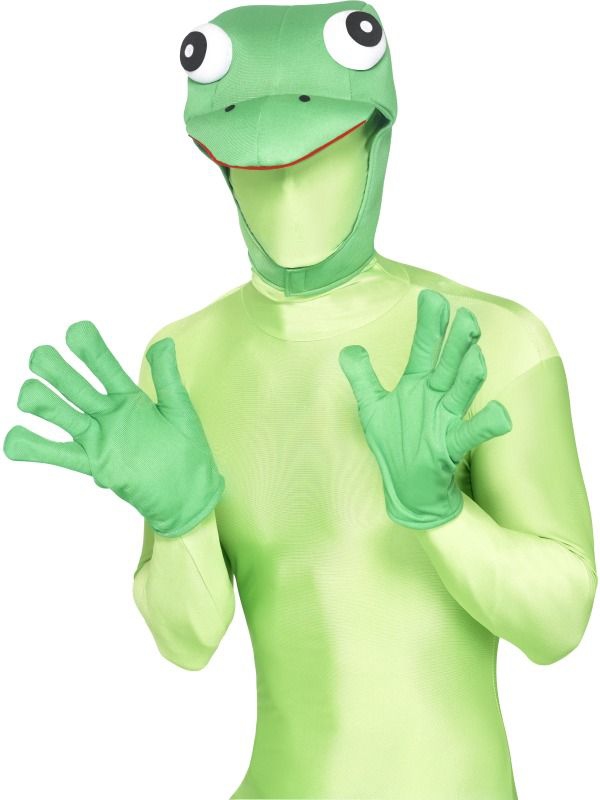 Karnevalové doplňky - Čepice a rukavice Žába