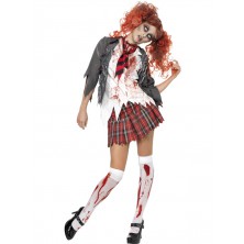 Kostým High School zombie školačka
