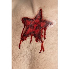 Tetování zranění hvězda