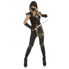 Dámský kostým Černý Ninja
