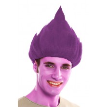 Dámská paruka Troll purpurová